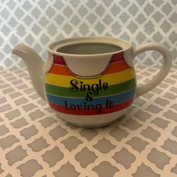 Colorful Ceramic Teapot Set - Picture 2 of 6